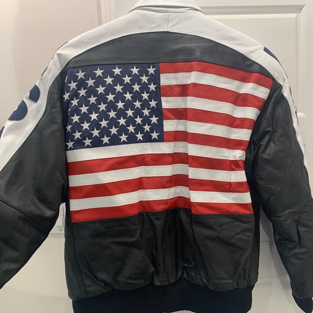 Vintage Michael Hoban Leather Jacket Size Large
